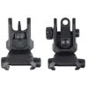 CYMA TACCHE DI MIRA POLIMERICHE FLIP-UP NERE (M209)