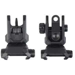 CYMA TACCHE DI MIRA POLIMERICHE FLIP-UP NERE (M209)