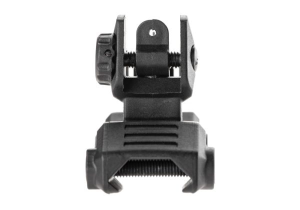 DLG Tactical Low Profile Folding Sight Set Black