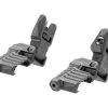 DLG Tactical Offset Iron Sight Set Low Profile Black