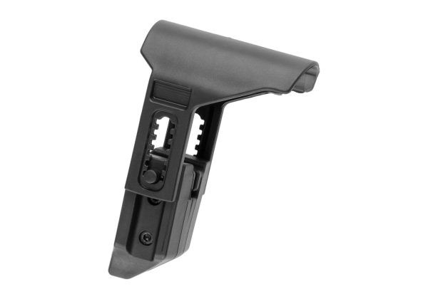 DLG Tactical Short Cheek Rest Riser Black
