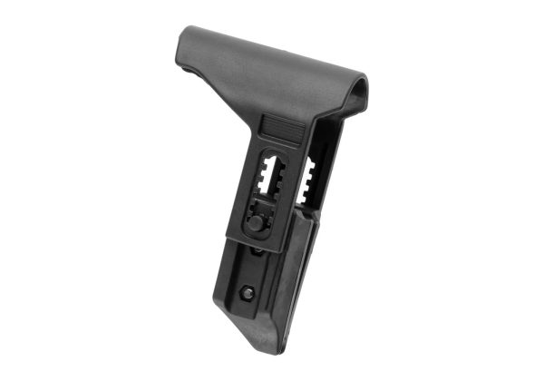 DLG Tactical Short Cheek Rest Riser Black