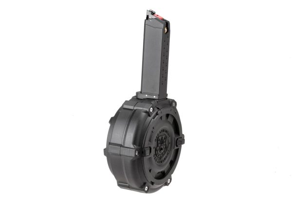 Drum Mag SMC-9 GBB 300rds Black