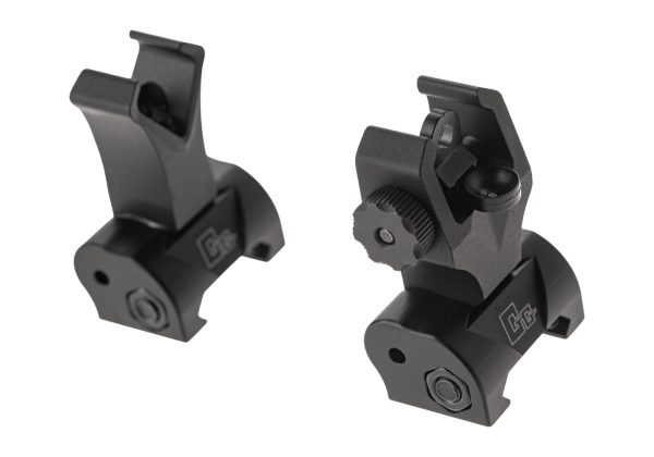 Flip-up Front and Rear Sight for M16 Black