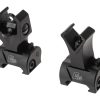 Flip-up Front and Rear Sight for M16 Black