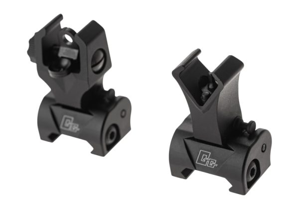 Flip-up Front and Rear Sight for M16 Black