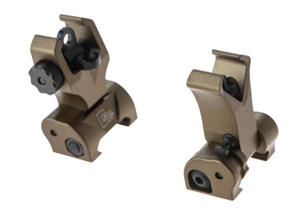 Flip-up Front and Rear Sight for M16 Desert