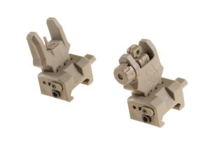 FMA Gen 3 Flip-Up Sights Dark Earth