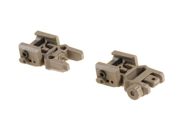 FMA Gen 3 Flip-Up Sights Dark Earth