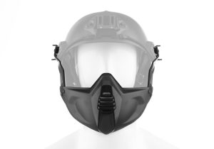 FMA Half Mask for FAST Helmet Black