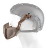 FMA Half Mask for FAST Helmet Desert