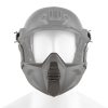 FMA Half Mask for FAST Helmet Foliage Green