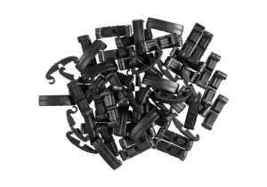 FMA Index Clips 60pcs Black