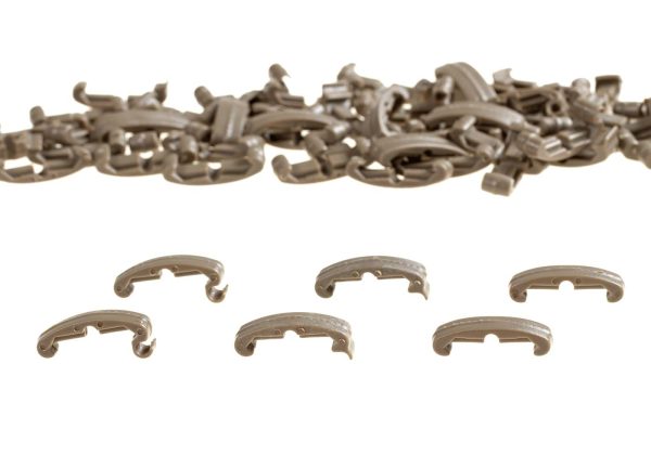 FMA Index Clips 60pcs Dark Earth