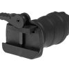 FMA Short Vertical Grip QD Black