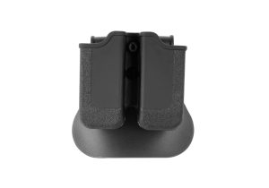 IMI Defense Double Magazine Pouch for Glock Pistols Black