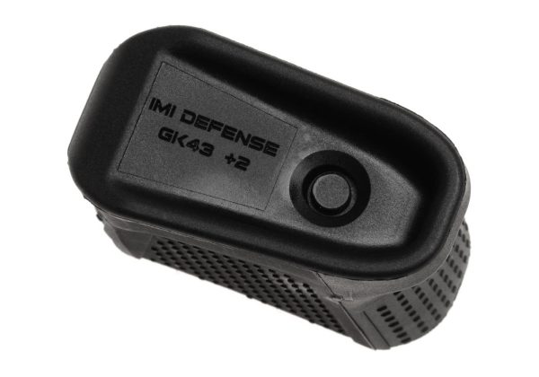 IMI Defense Magazine Extension +2 for Glock 43 Black