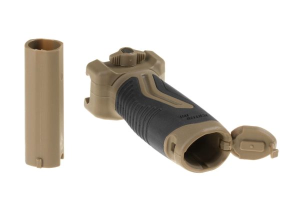 IMI Defense OVG Overmolding Vertical Grip Tan/Black