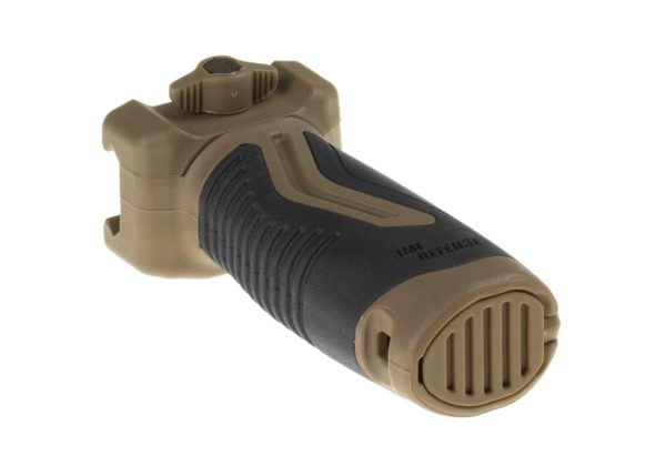 IMI Defense OVG Overmolding Vertical Grip Tan/Black