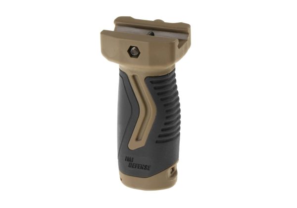 IMI Defense OVG Overmolding Vertical Grip Tan/Black