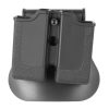 IMI Defense Single Row Double Magazine Pouch Black