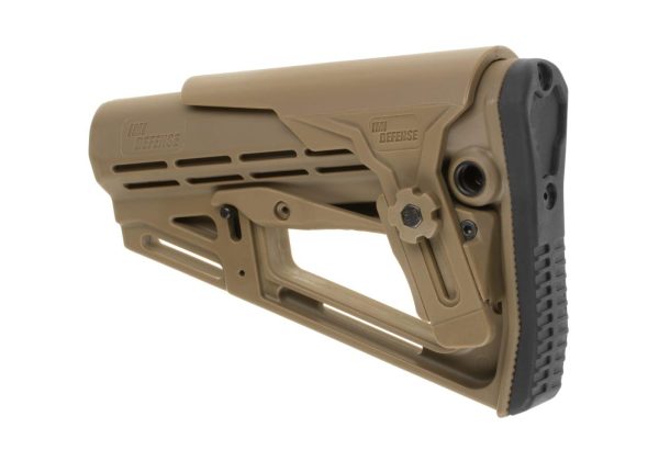 IMI Defense TS-1 Tactical Stock Mil Spec with Cheek Rest Tan