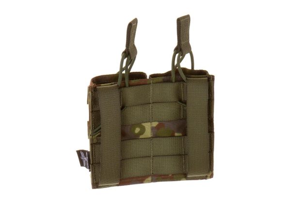 Invader Gear 5.56 Double Direct Action Mag Pouch Flecktarn