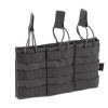 Invader Gear 5.56 Triple Direct Action Mag Pouch Wolf Grey