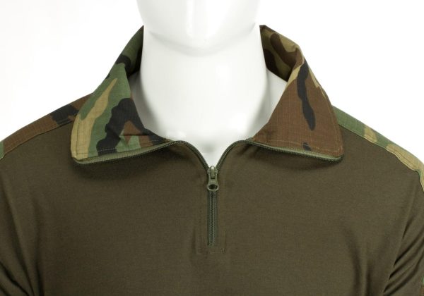 Invader Gear Combat Shirt Woodland M