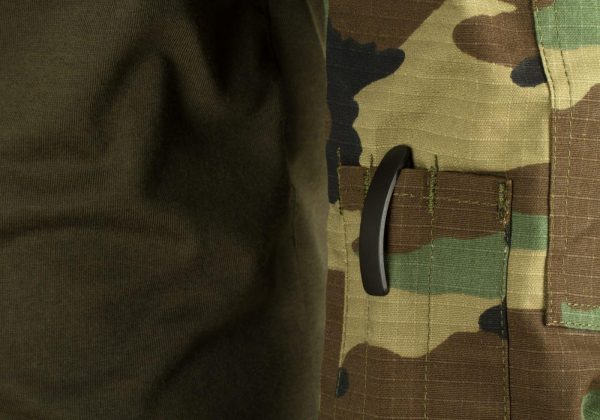 Invader Gear Combat Shirt Woodland XS