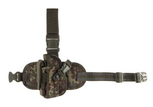 Invader Gear Dropleg Holster Left Flecktarn