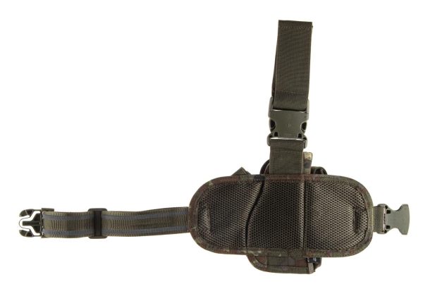 Invader Gear Dropleg Holster Left Flecktarn
