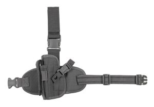 Invader Gear Dropleg Holster Left Wolf Grey