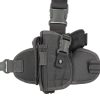 Invader Gear Dropleg Holster Left Wolf Grey