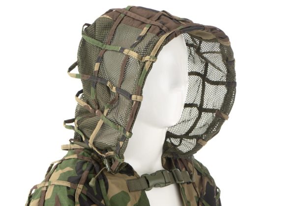 Invader Gear Ghillie Base Plain Woodland