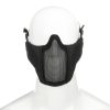 Invader Gear Mk.II Steel Half Face Mask Black