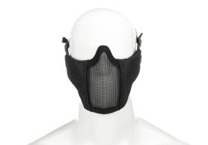 Invader Gear Mk.II Steel Half Face Mask Black