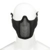 Invader Gear Mk.II Steel Half Face Mask Black