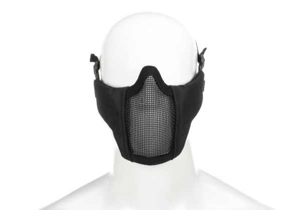 Invader Gear Mk.II Steel Half Face Mask Black