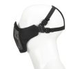 Invader Gear Mk.II Steel Half Face Mask Black
