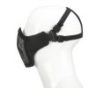 Invader Gear Mk.II Steel Half Face Mask Black
