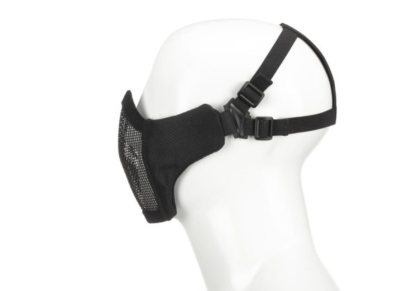Invader Gear Mk.II Steel Half Face Mask Black