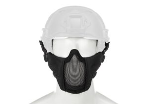 Invader Gear Mk.II Steel Half Face Mask FAST Version Black