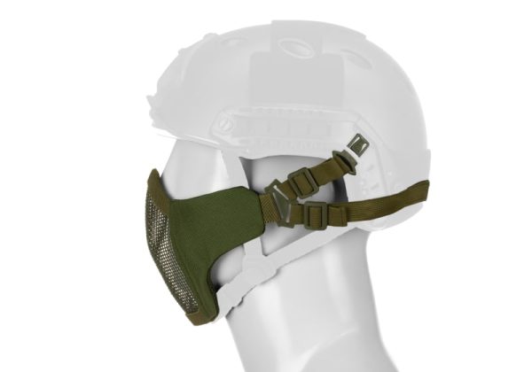 Invader Gear Mk.II Steel Half Face Mask FAST Version OD