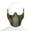 Invader Gear Mk.II Steel Half Face Mask Woodland