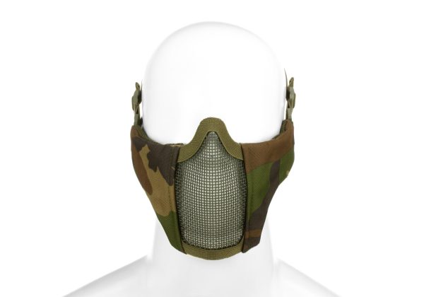 Invader Gear Mk.II Steel Half Face Mask Woodland