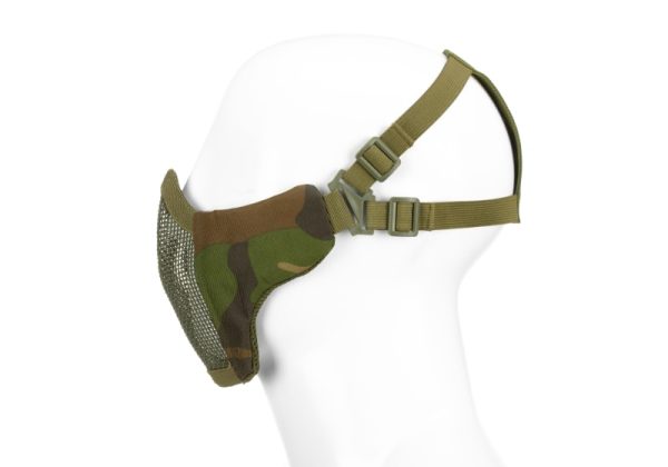 Invader Gear Mk.II Steel Half Face Mask Woodland