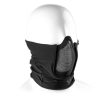 Invader Gear Mk.III Steel Half Face Mask Black