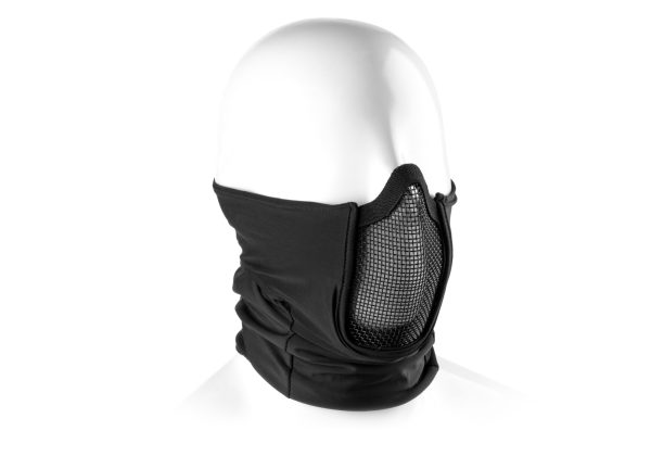 Invader Gear Mk.III Steel Half Face Mask Black