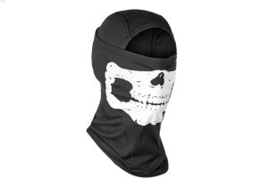 Invader Gear MPS Death Head Balaclava Black